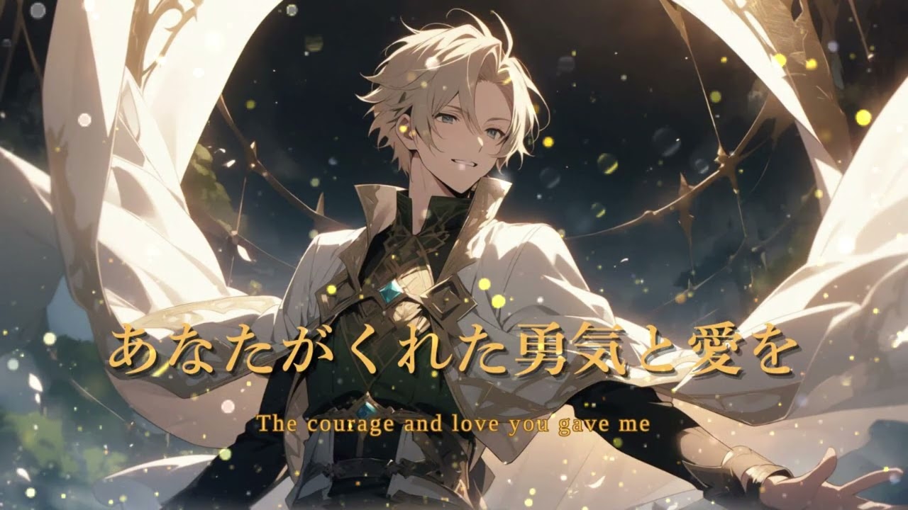 【original  song】あなたがくれた勇気と愛を（The courage and love you gave me）