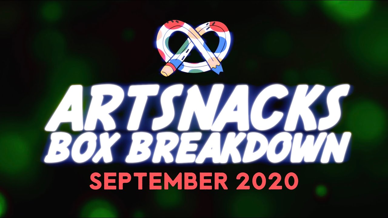 #ARTSNACKS BOX BREAKDOWN | September 2020