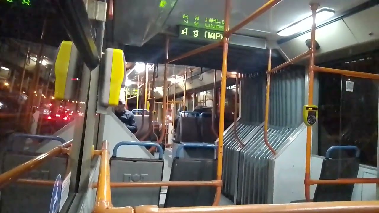 Минский троллейбус БКМ 333 борт. 3609 маршрут 53 в парк