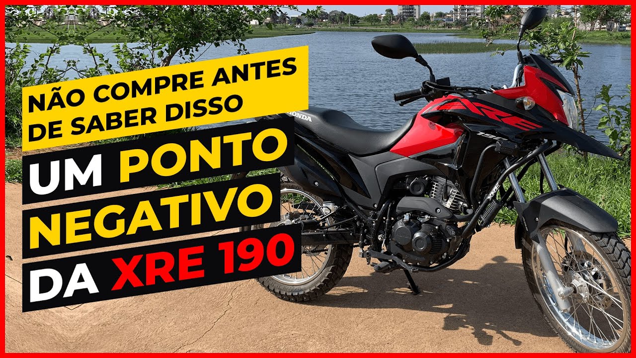 XRE 190: NÃO COMPRE ANTES DE SABER DISSO