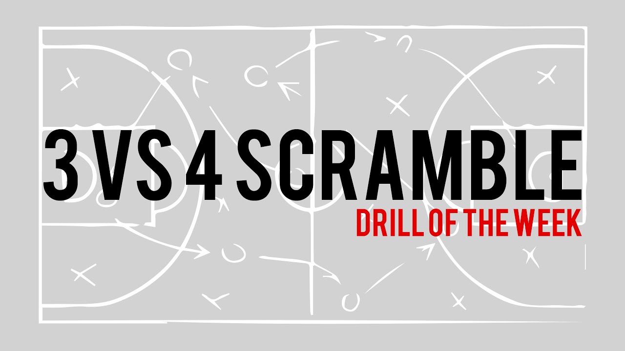 3 vs 4 Scramble - Basketball Drill of the Week