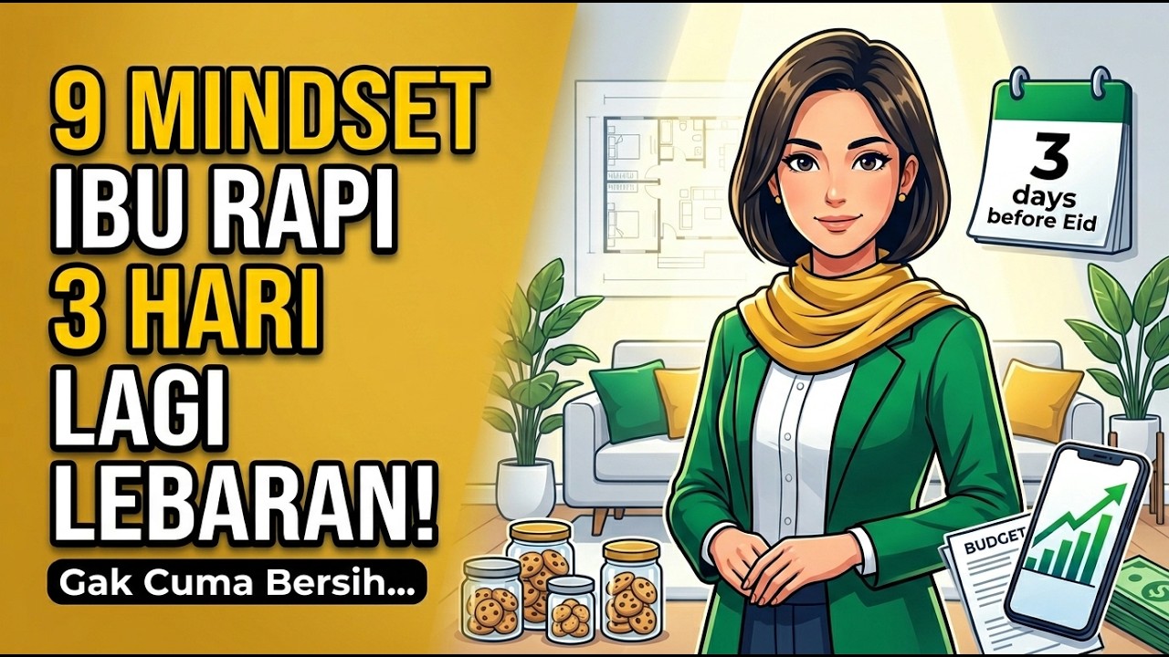 9 Mindset Ibu Ibu Rapi, Menghadapi H-3 Lebaran