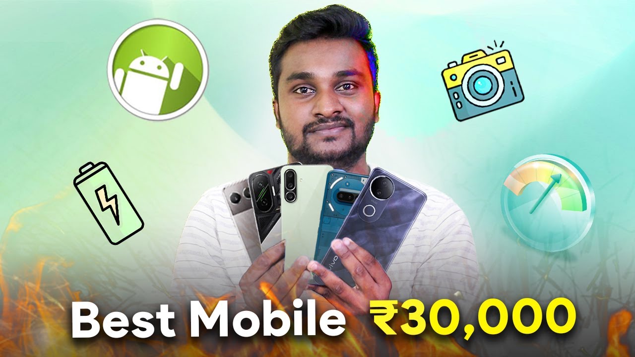 🔥Top 5 Best Smartphones Under ₹30,000! 😎 June 2025!