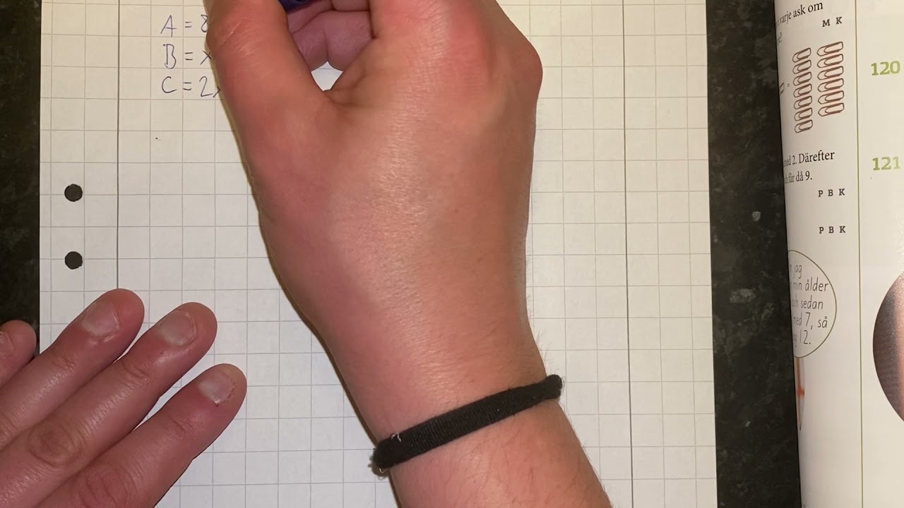 Åk. 7 Problemlösning med ekvationer