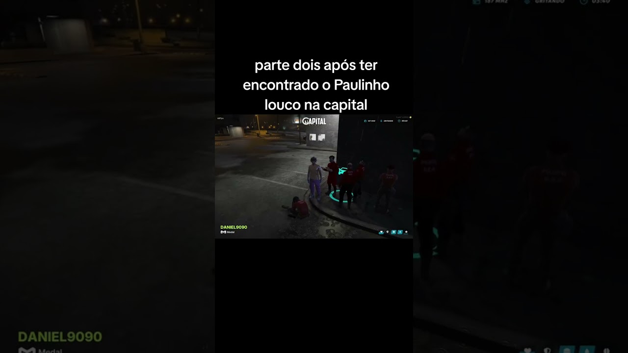 @PaulinhoLOKOoficial  entrou no bombeiro por conta de mim que salvei ele na ponte parte 2#capital