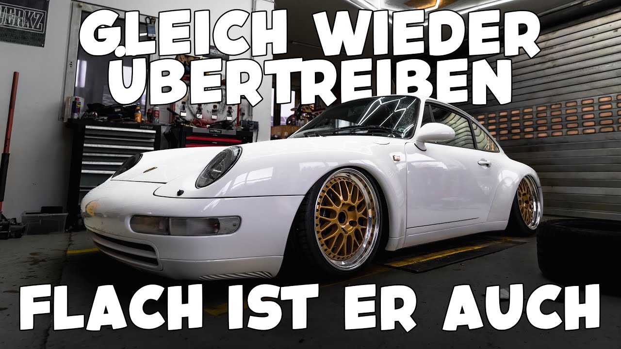 JETZT GEHTS ABWÄRTS! 993 AUF LUFT! Schönes Rad - zu viel Reifen!