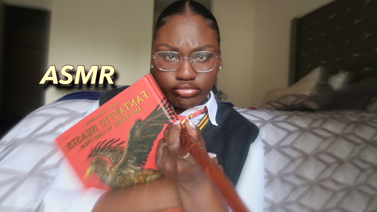 ASMR | Harry Potter GRYFFINDOR Studying Session!! [SHE KNOWS NOTHING!!]