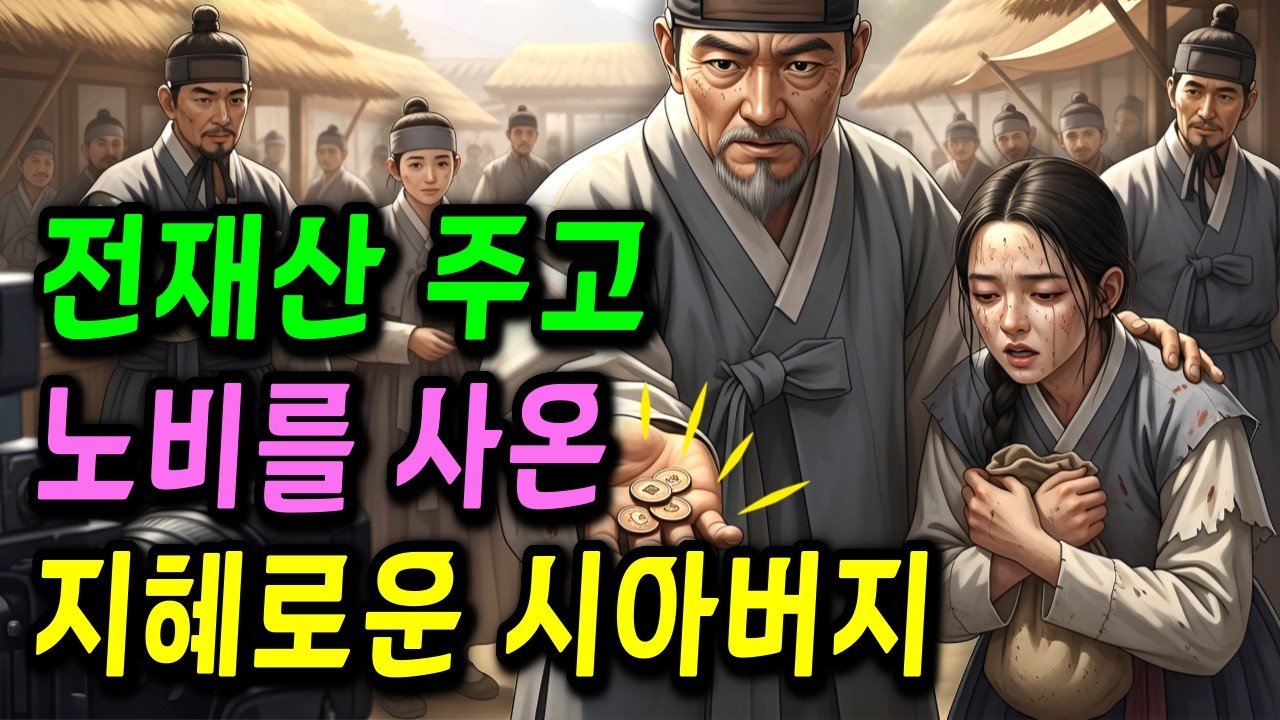 전재산 5냥에 병든여종 사온 지혜로운 시아버지/야담,야사,민담,설화,전설,옛날이야기,오디오북