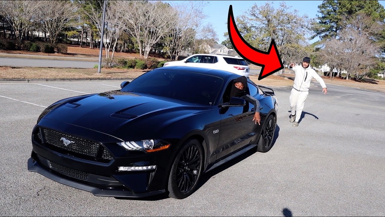 TYJAE MUSTANG GOT STOLEN
