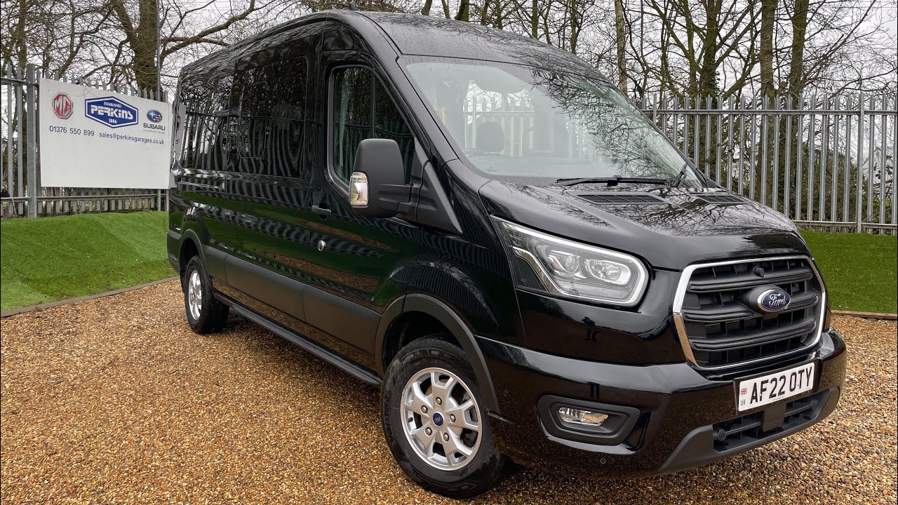 *** VEHICLE NOW SOLD *** FORD TRANSIT LIMITED 410 L3 H2 MINI BUS 14 SEATER 10SPD AUTOMATIC 170PS