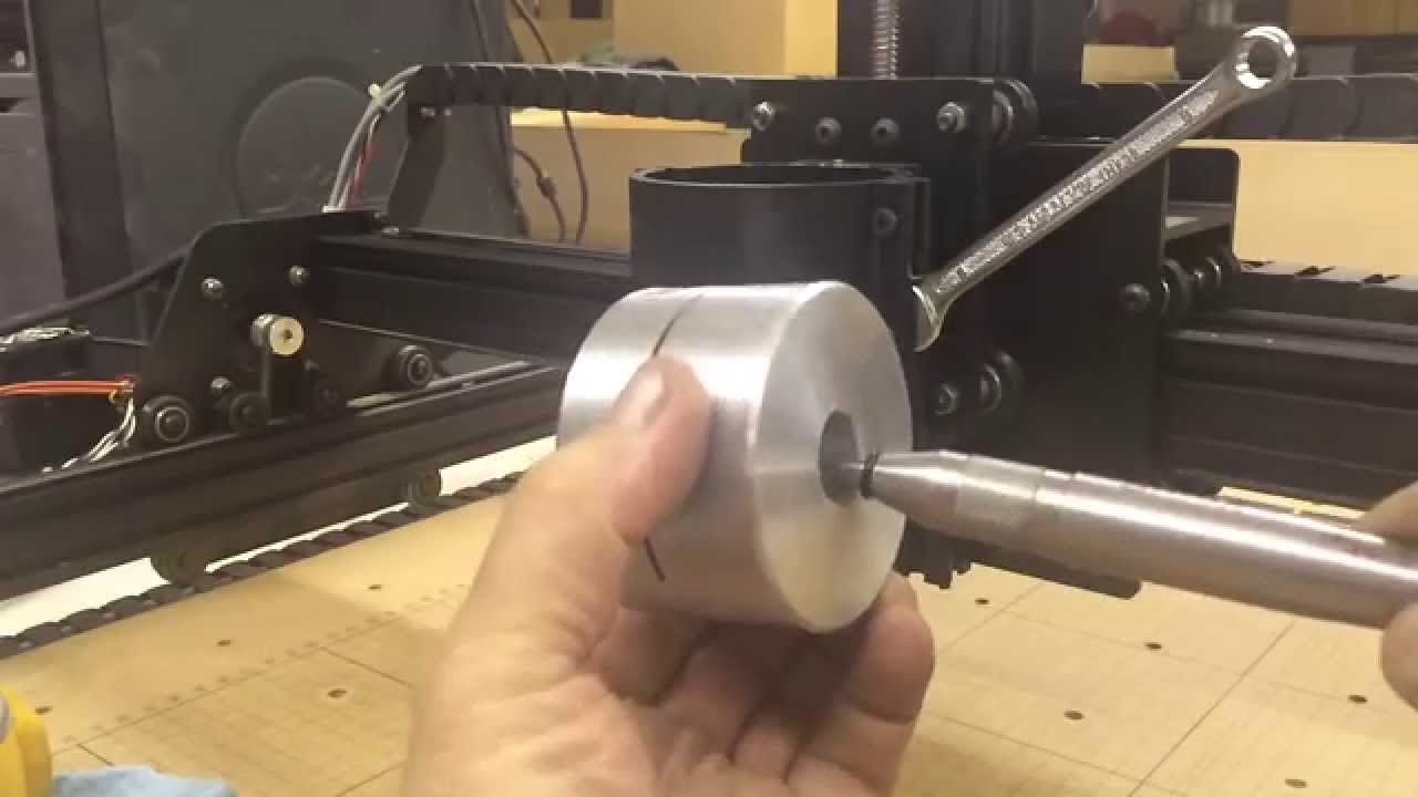 Inventables X-Carve Engraving Spindle Upgrade