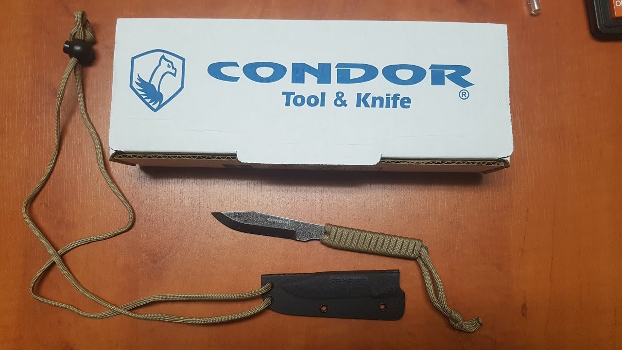 CONDOR BUSHNECKER. Unboxing #pasjanoze #zarazajswojapasjainnych