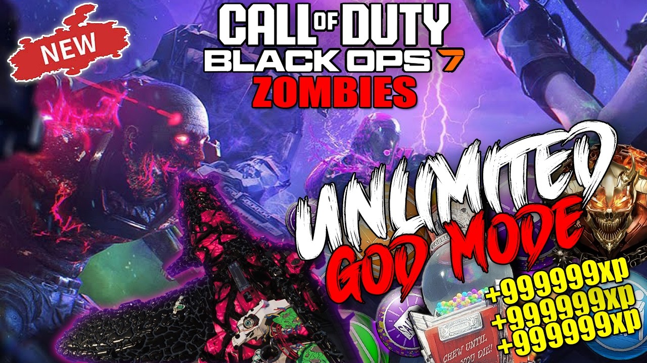 *NEW* BEST BO7 ZOMBIES GODMODE Glitch - Unlimited XP Farm ✅️