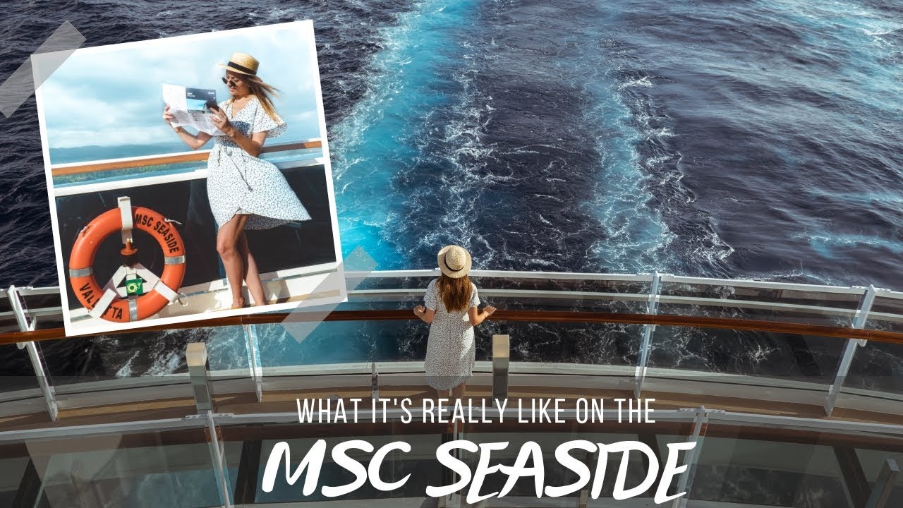 What it's REALLY like on the MSC SEASIDE!- A Typical Day Onboard