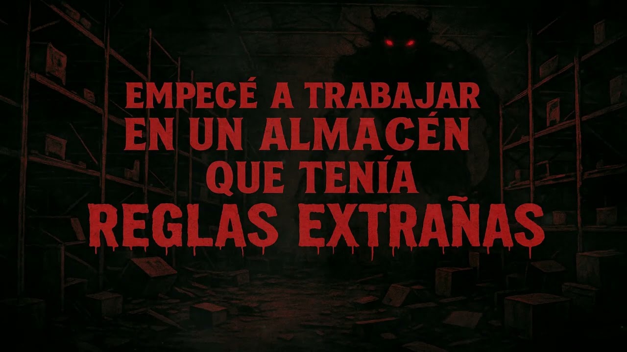 Empecé a trabajar en un almacén que tenía reglas extrañas