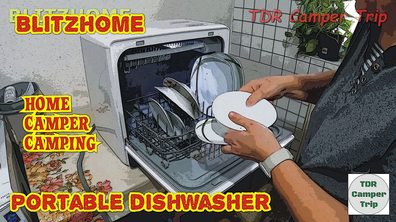 CAMPERVAN Accessories - Portable Dishwasher BLITZHOME