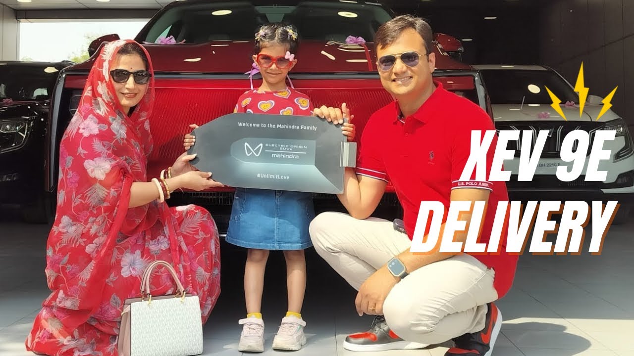 Taking Delivery of Mahindra XEV 9E | Electric Journey Begins