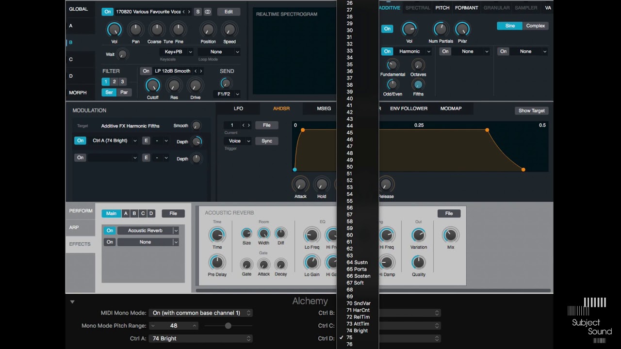 How To Tutorial - The Seaboard RISE & Alchemy - SubjectSound