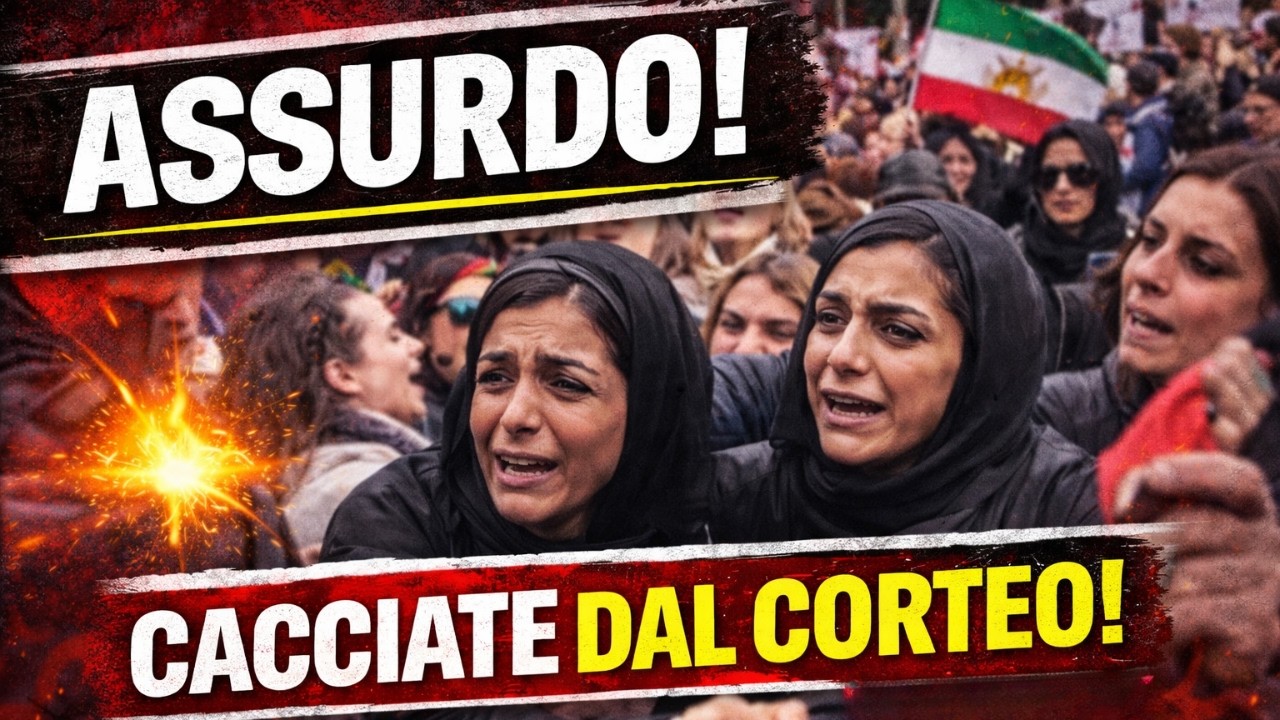 “Diritti delle donne… ma non per tutte? Il caso delle iraniane cacciate dal corteo”