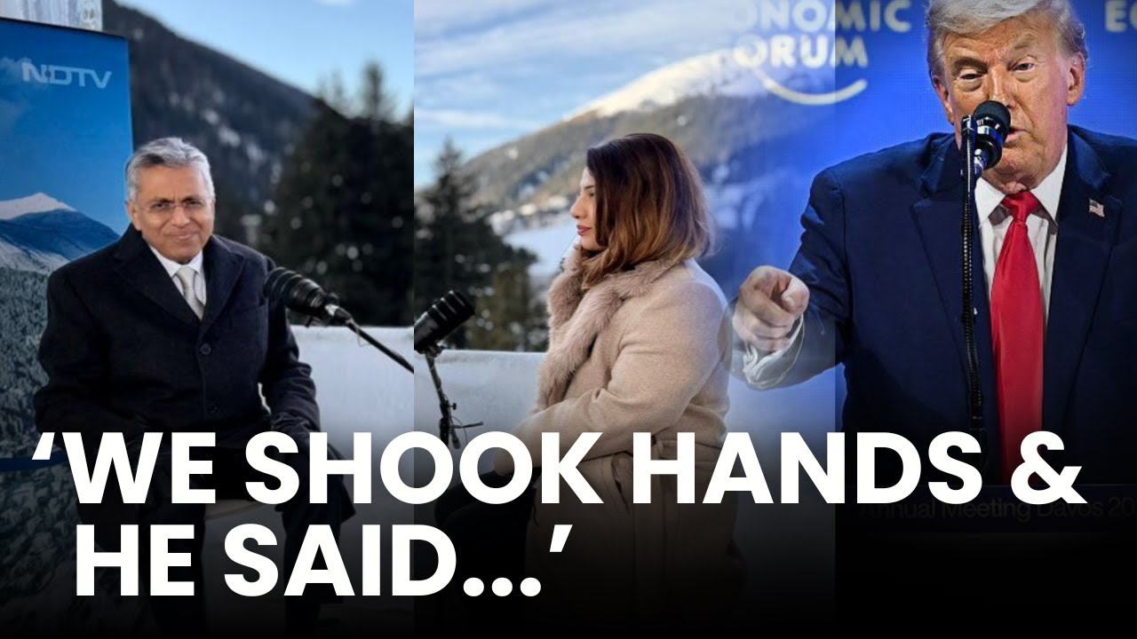 Inside Trump's Meet With Industrialists At Davos: Mahindra CEO Anish Shah Tells Us What Transpired