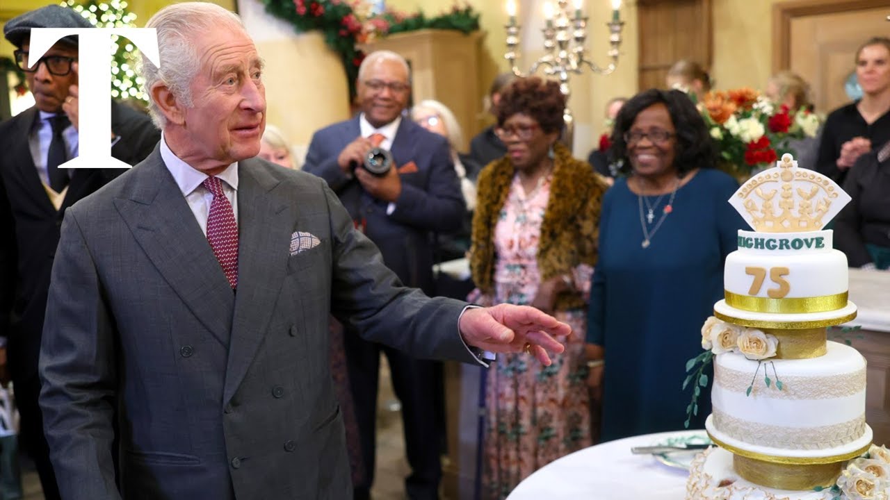 The King celebrates his 75th birthday at Highgrove