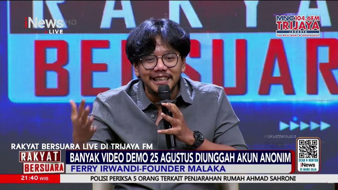 Ferry Irwandi Tunjukkan Cara Cari Dalang Aksi Massa | RAKYAT BERSUARA