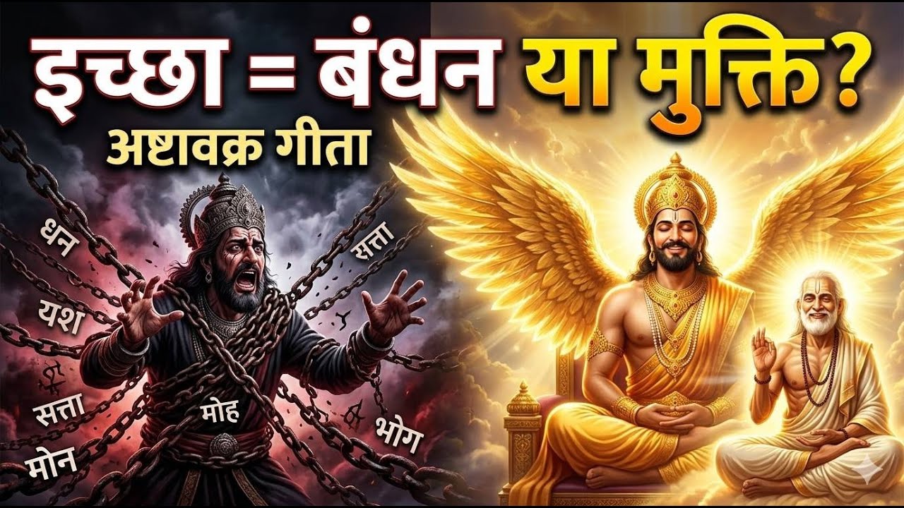 इच्छा ही मुक्ति कैसे बन सकती है? अष्टावक्र गीता का रहस्य