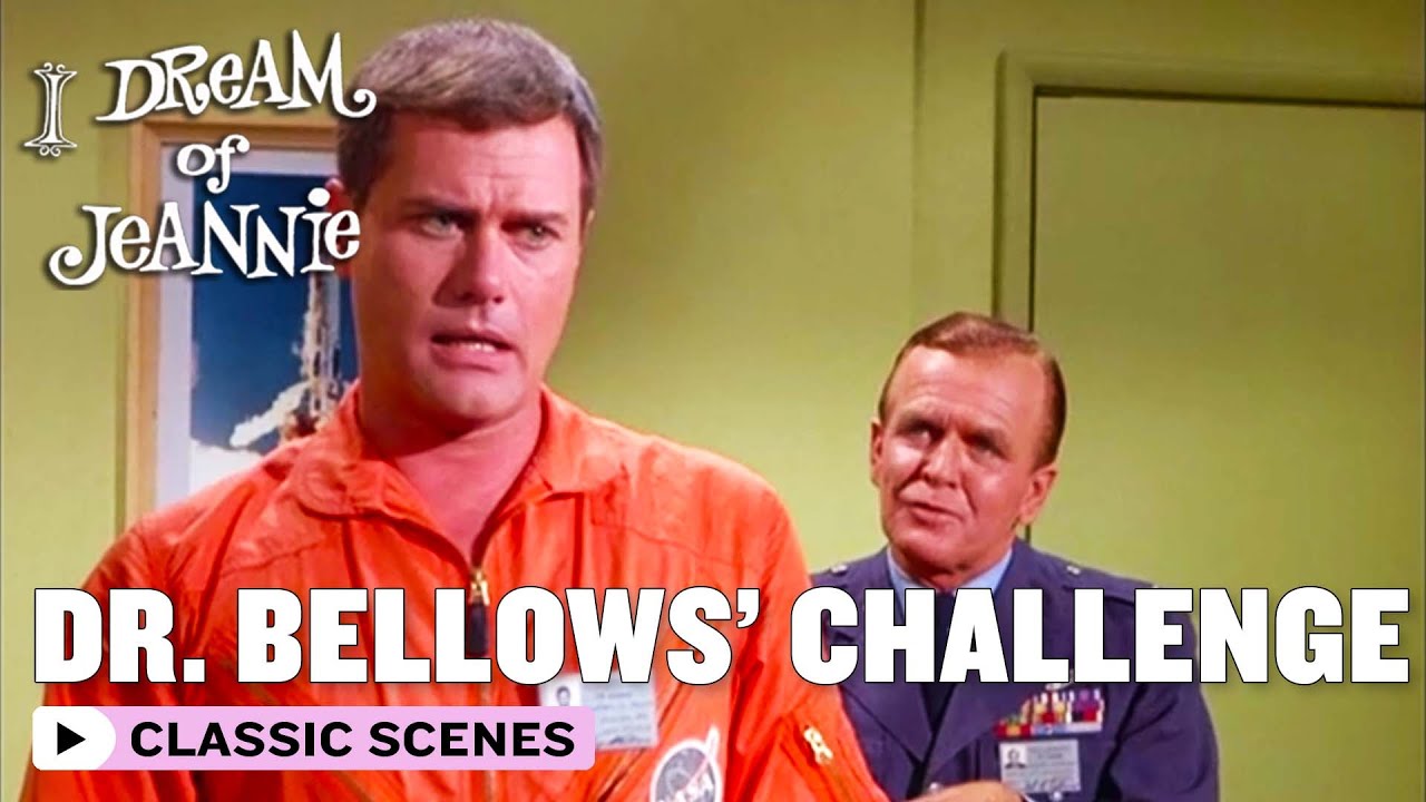 Dr. Bellows Gives Tony A Challenge | I Dream Of Jeannie