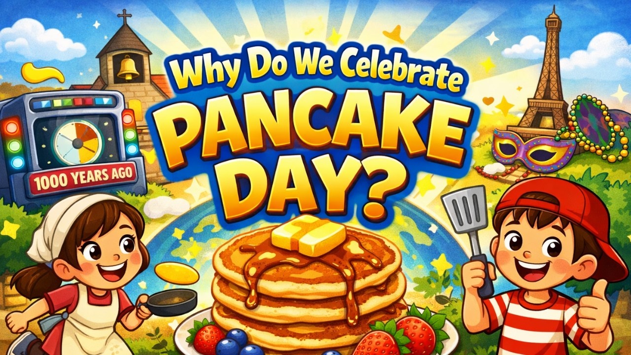 Pancake day l Shove Tuesday l Fun & Easy Explanation for Kids l History for Kids
