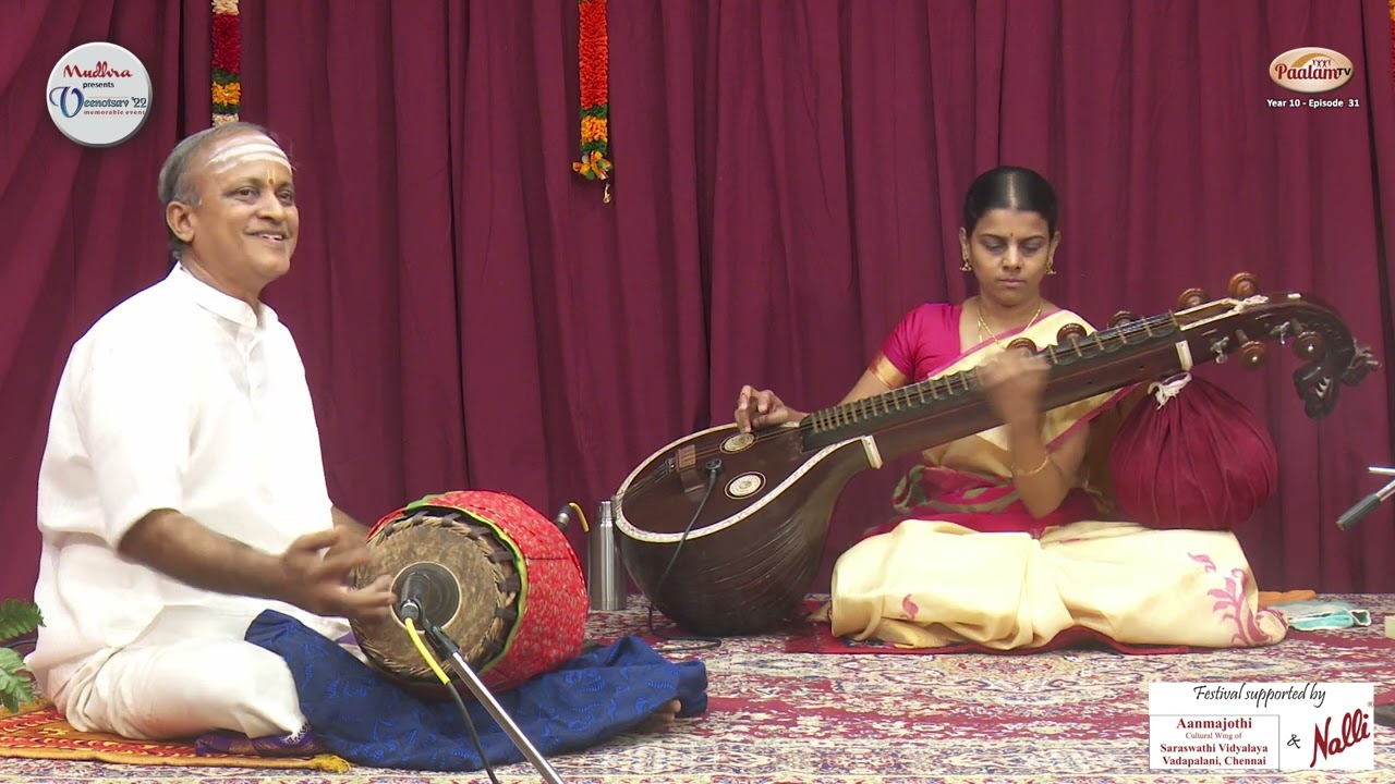 Veena  concert by Dr.S.Nithyasri - Mudhra’s Veenotsav 2022