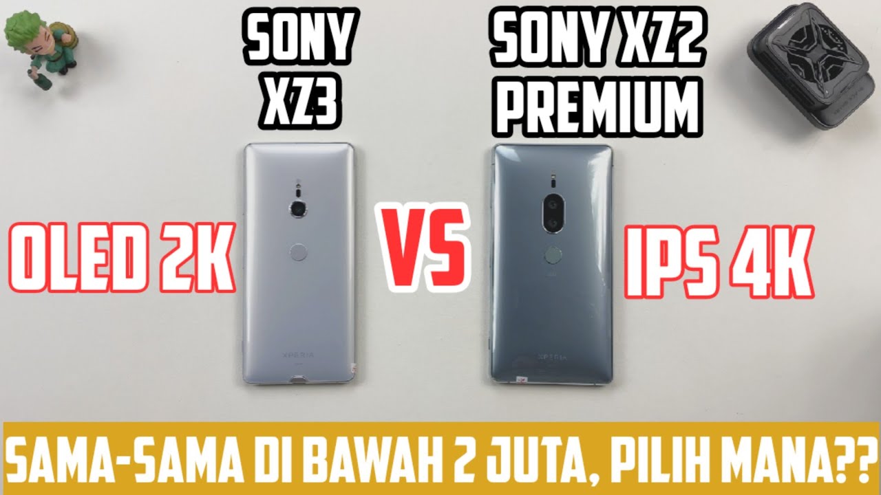 PILIH MANA!!?? Sony XZ3 vs Sony XZ2 Premium di 2021 | Compare Detail Layar Speaker Speed Test Camera