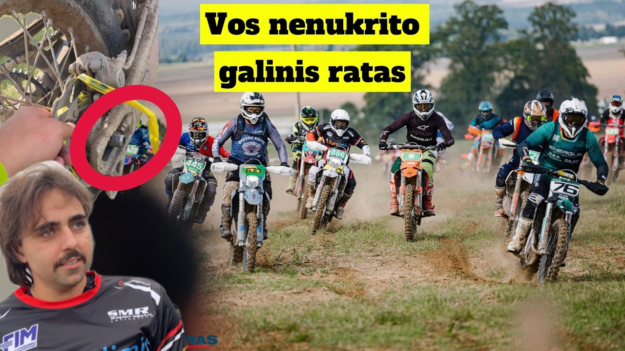Vos nepamečiau galinio rato. Paskutinios Lietuvos 2025 Cross Country Varžybos