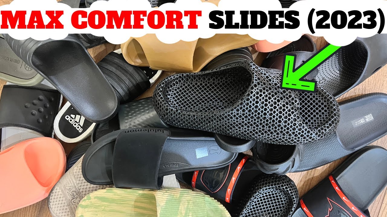 MOST COMFORTABLE SLIDES! Tier List for 2023!
