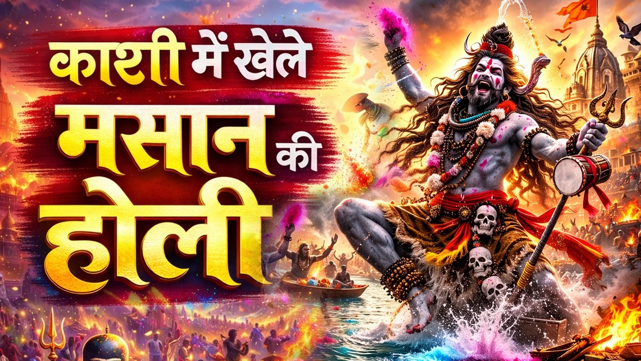 काशी में खेले होली | Masaan ki Holi Shiv Bhajan | Har Har Mahadev | Holi Song 2026