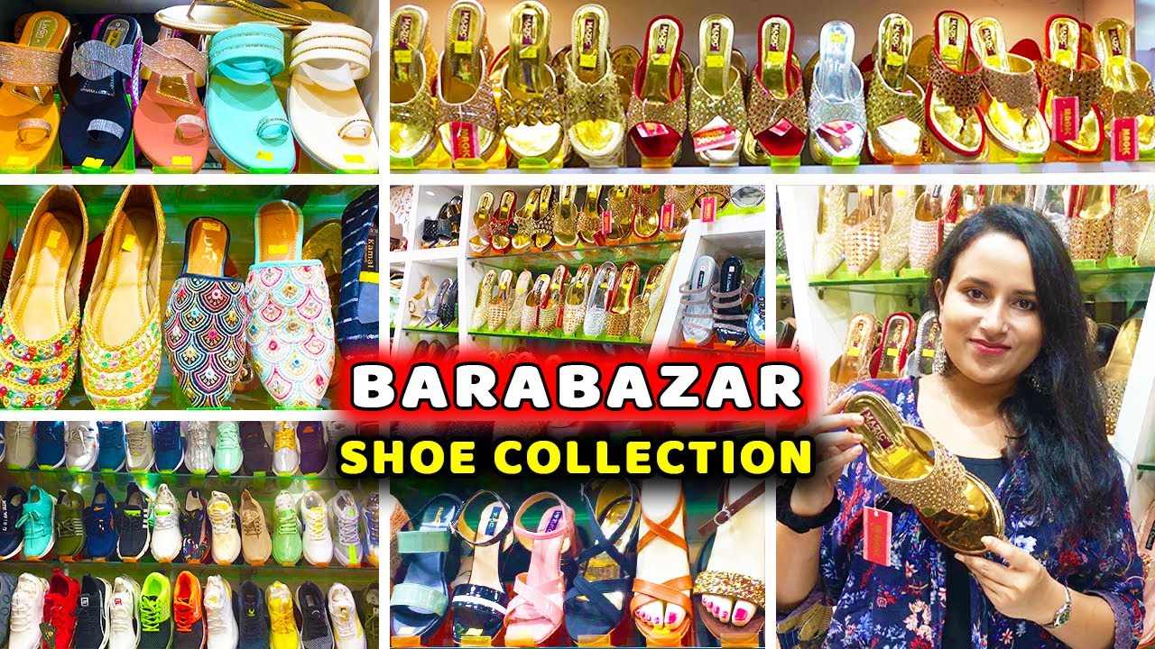 Barabazar Shoes Market | Bridal Shoes Collection | Kolkata Shoe Market | Footwear | Vlogging Couple