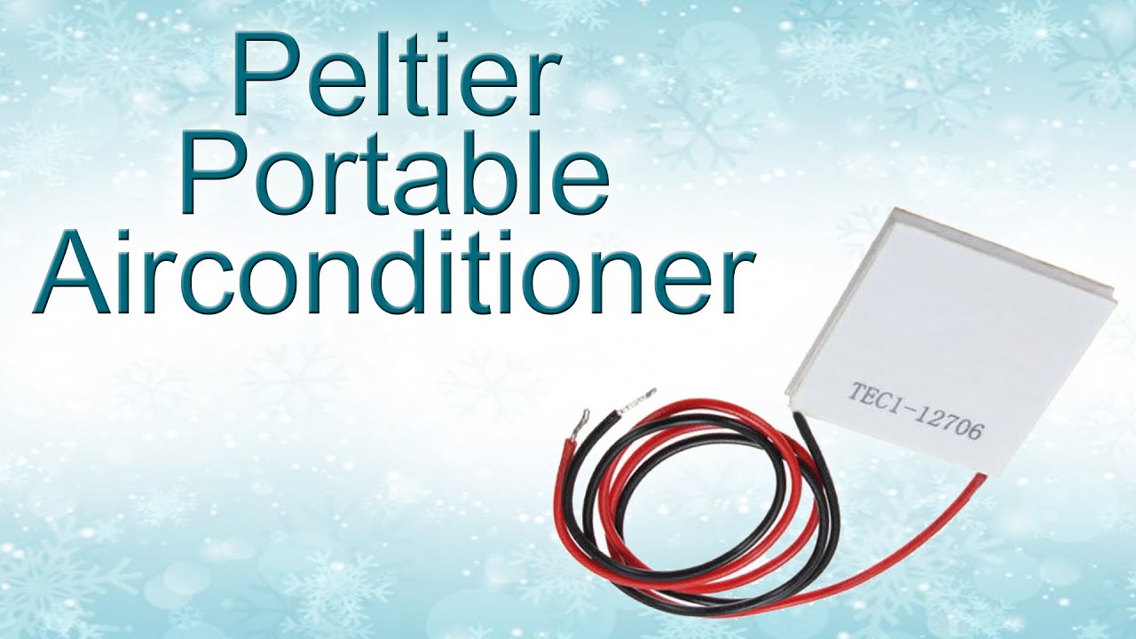 Peltier air conditioner DIY (No ice cubes!)