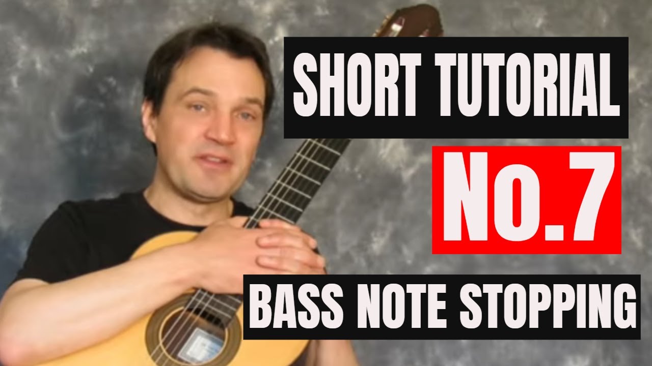 Classical Guitar Thumb Technique.