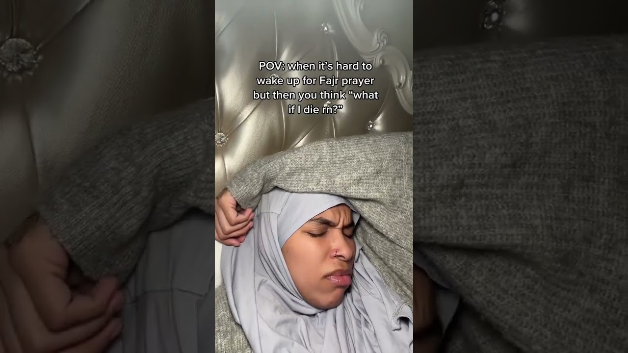 When its hard to wake up for Fajr Prayer | Faduma | #Shorts