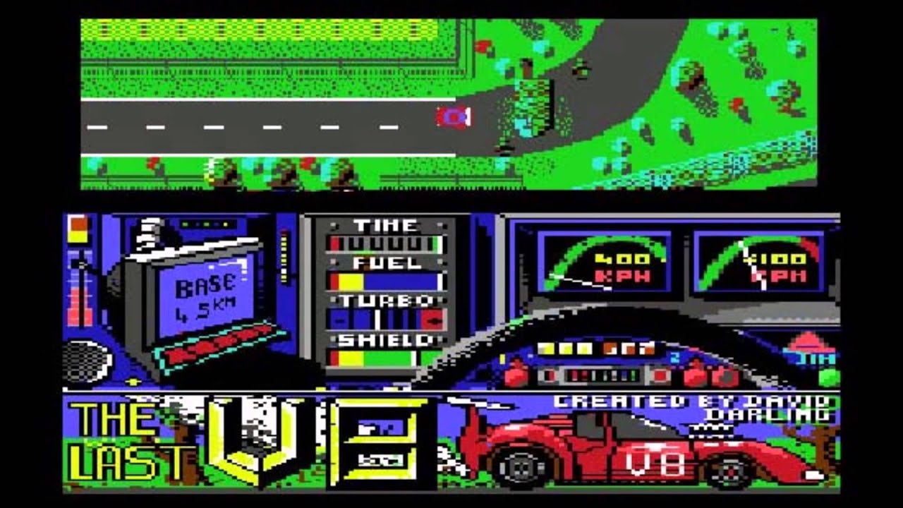 The Last V8 by Rob Hubbard - Commodore 64 Music