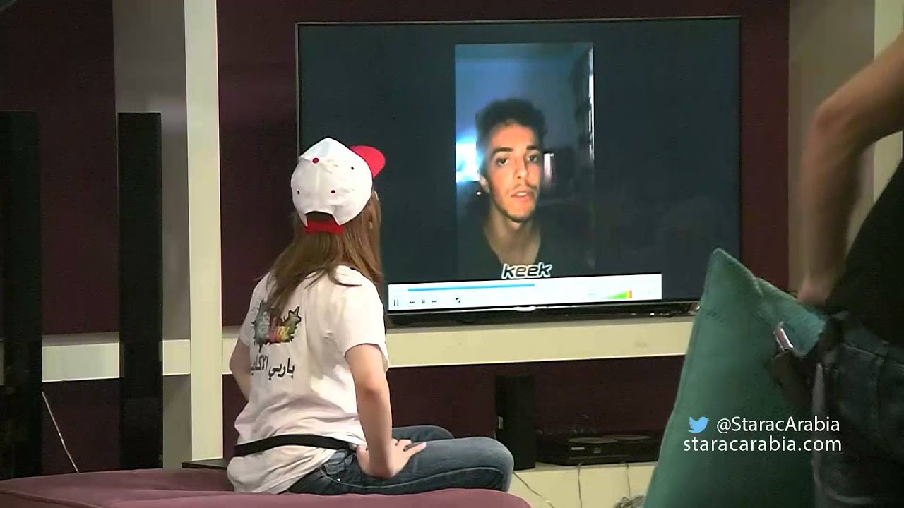 كنزة مرسلي في جلسة السوشيل ميديا كيك - keek Star Academy 10 28/10/2014 - ستار اكاديمي 10