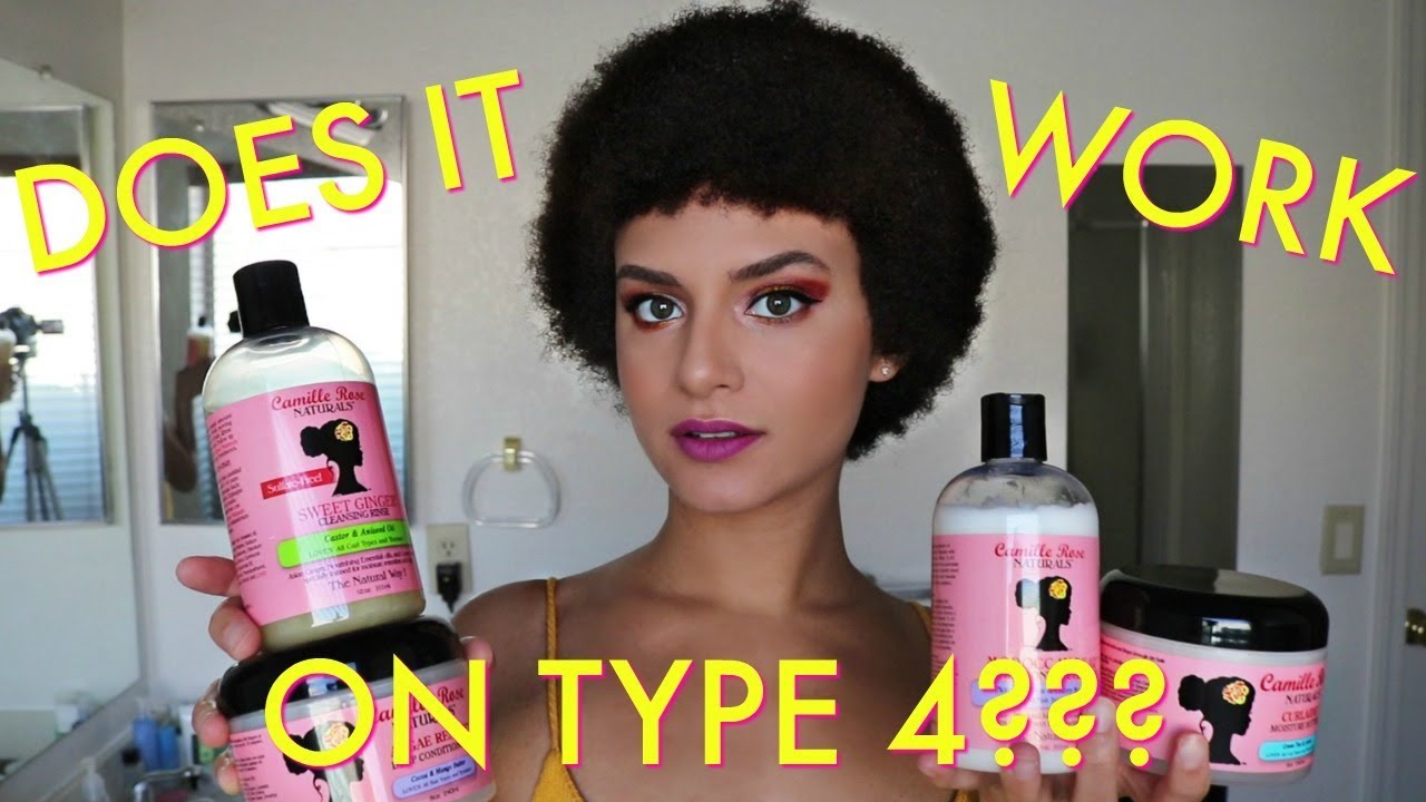 CAMILLE ROSE NATURALS LINE REVIEW | TYPE 4 HAIR