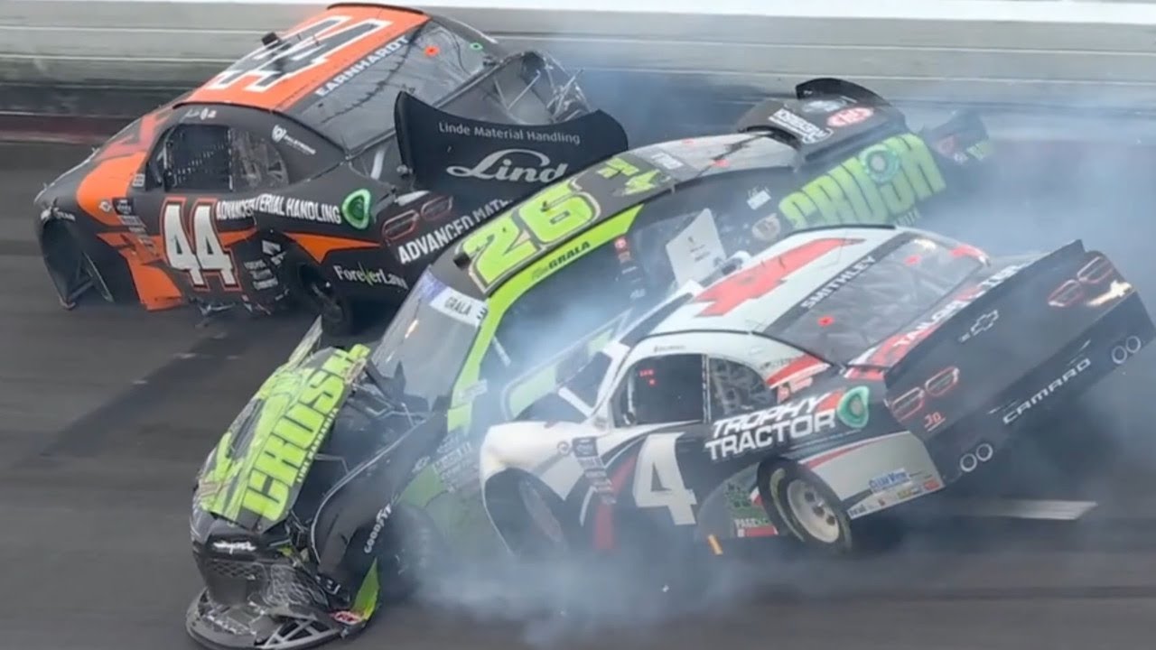 NASCAR - Atlanta - All Crashes And Spins (2023)