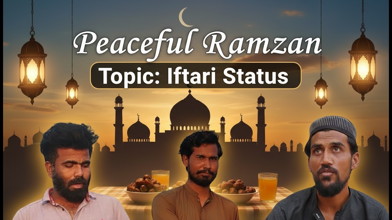 Peaceful Ramzan ||  Iftari Status || Heart Touching  Story#beinghuman #ramadan