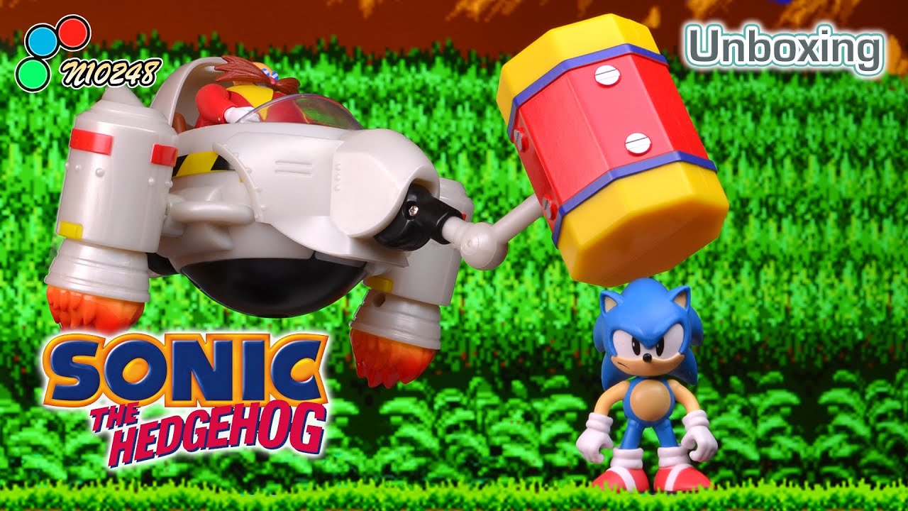Unboxing of Sonic The Hedgehog Egg Mobile Playset by Jakks Pacific