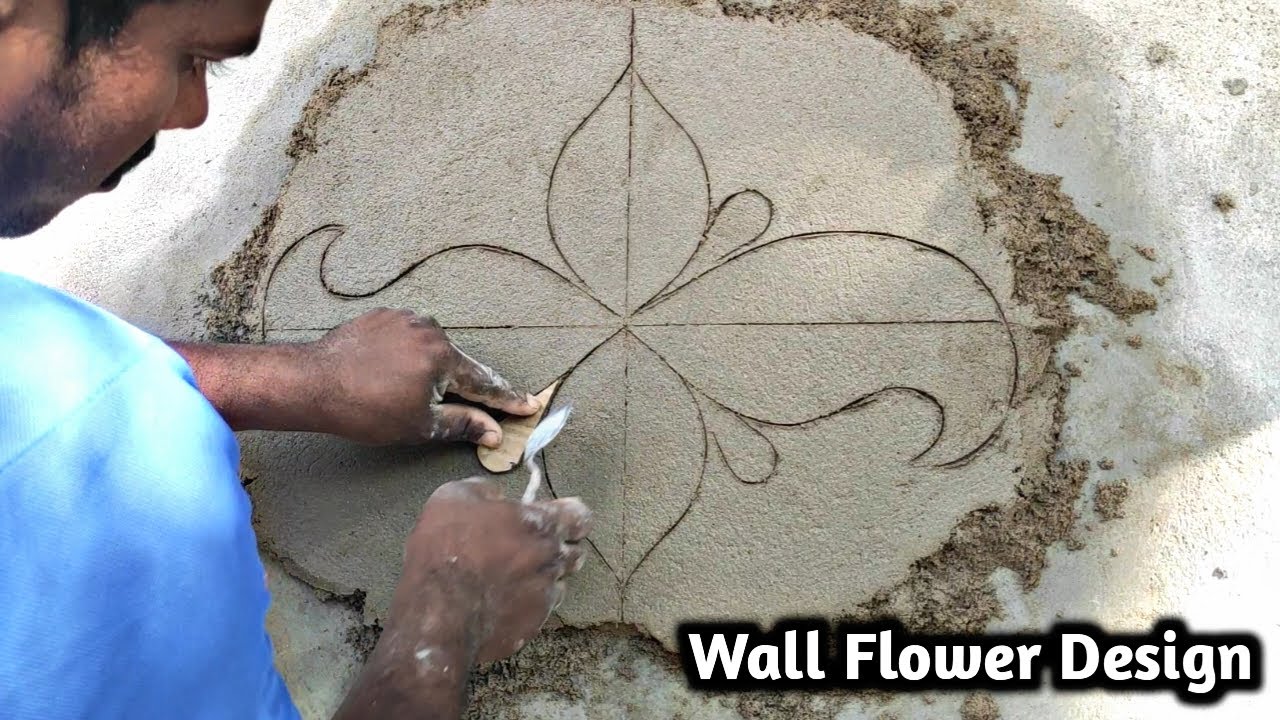 Wall Flower Design | Wall design