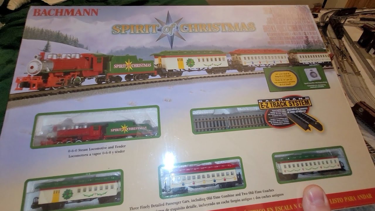 Bah humbug! Sprit of Christmas Bachmann N scale train set