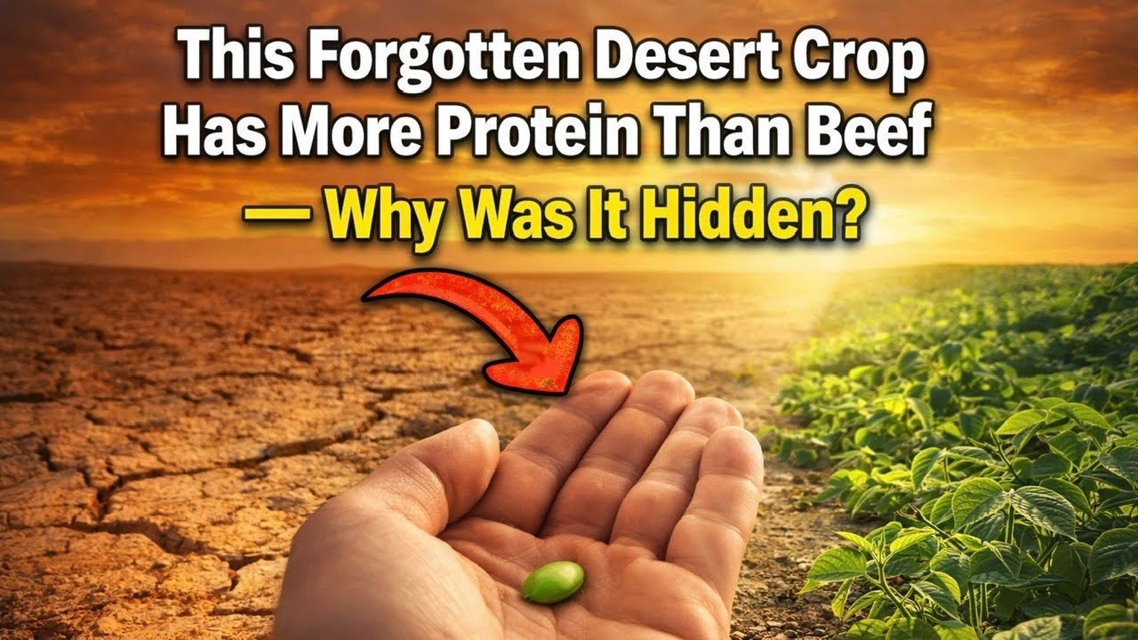 This Forgotten Desert Crop Has More Protein Than Beef — Why Was It Hidden?