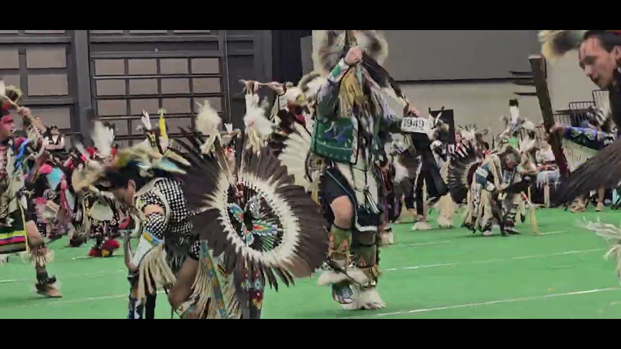 Men's traditional special Four bears powwow 2025