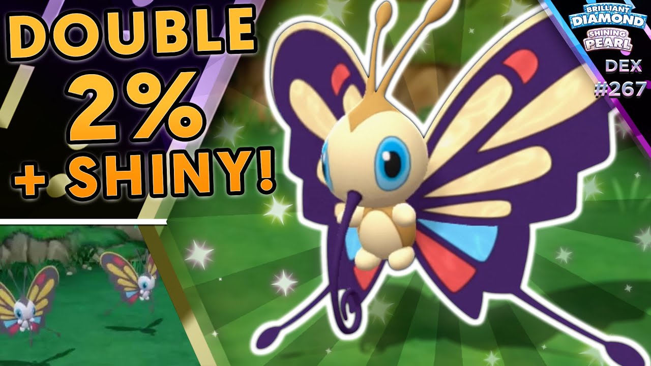 WE FOUND DOUBLE! Epic Shiny Beautifly! | Brilliant Diamond Shining Pearl Shiny Reaction | 333