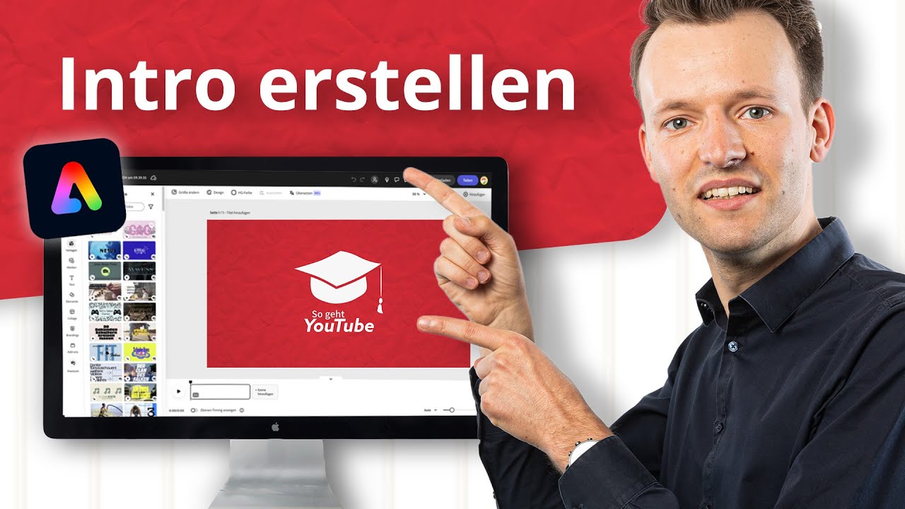 Professionelles YouTube-Intro erstellen (schnelles & einfaches Tutorial)